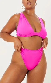 Плавки бікіні PrettyLittleThing CNA1393 38 Рожевий Неоновий