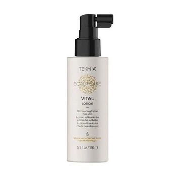 Стимулирующий лосьон против выпадения волос Lakmé Teknia Scalp Care Vital Lotion 150 мл, укрепление корней и активация роста волос