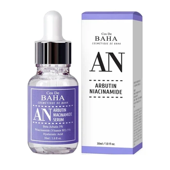 Сыворотка против пигментации с арбутином и ниацинамидом Cos De Baha An Arbutin Niacinamide Serum 30 мл