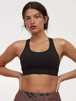 Топ жіночий спортивний H&M чорний L 0754238