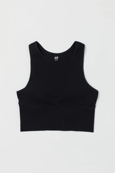 Топ жіночий спортивний H&M чорний S 0869331