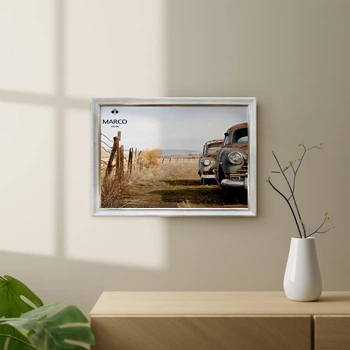 Фоторамка MARCO DECOR 1713 - 401 30x40 см, голубо-бежевая с золотом