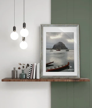 Фоторамка MARCO DECOR 2415 - 289G 30x40 см, голубовато-серая с золотом