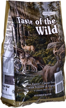 Sucha karma dla psów Taste of the Wild Pine Forest z jeleniem, jagnięciną i rybami 2 kg (074198613311)