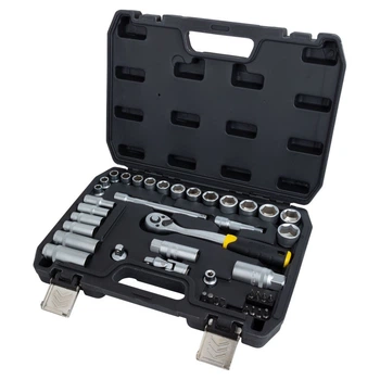 Набор насадок торцевых и бит SIGMA 3/8" 39шт CrV mid (6003601)
