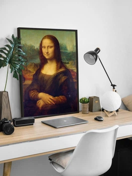 Постер картини Мона Лиза / Mona Lisa / Джоконда (Леонардо да Вінчі)