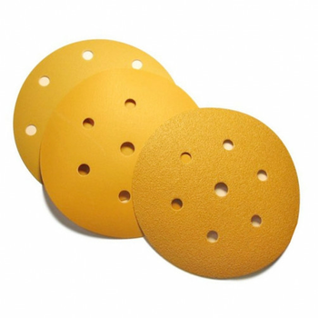 Коло абразивне SUNMIGHT GOLD VELCRO діаметр 150мм, 7 отворів, Р120