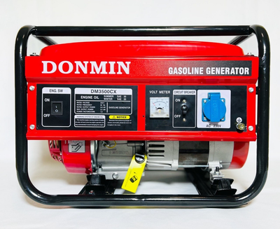 Генератор бензиновий однофазний Donmin DM3500CX 2.8-3.0 кВт
