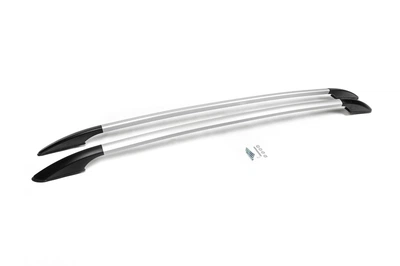 Рейлінги OmsaLine Solid (2 шт, сірі) для Ford Kuga/Escape 2013-2019рр.