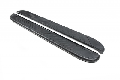 Боковые пороги Bosphorus Black (2 шт., алюминий) для Jeep Grand Cherokee WK2 2010-2021 гг