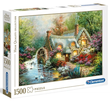 Пазли Clementoni - Будиночок із млином / Nicky Boehms, 1500 елементів (31812)
