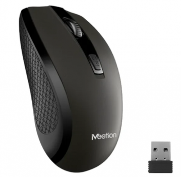 Мишка бездротова оптична MeeTion Wireless Mouse 2.4 G MT-R560 black