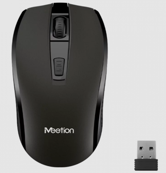 Мишка бездротова оптична MEETION 2.4G MT-R560 Чорний