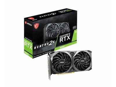 Відеокарта MSI GeForce RTX 3060 Ventus 2X 12G OC 12GB GDDR6 (RTX 3060 VENTUS 2X 12G OC)