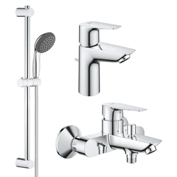 Набір змішувачів для ванної GROHE QuickFix StartEdge UA202501SQ хром латунь CV030626
