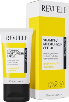Зволожуючий денний крем Revuele Vitamin C Moisturizer SPF 20 50 мл (5060565106208)