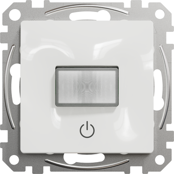 Датчик руху із вимикачем Schneider Electric Sedna Design 10A Білий (SDD111504)