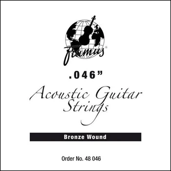 Струна для акустической гитары FRAMUS 48046 BRONZE 046