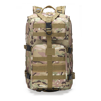 Рюкзак тактический AOKALI Outdoor A10 35L Camouflage CP с дышащей спинкой и множеством карманов