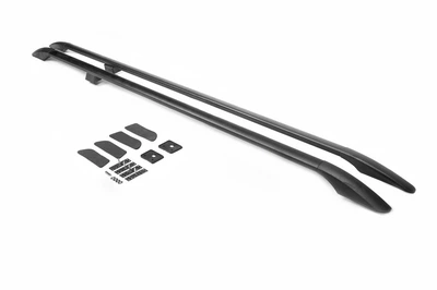 Рейлинги Черные Рейлинг Черный (метал. ножки) для Hyundai H300, H1, Starex 2008-2020 гг
