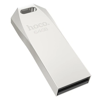 USB Флеш Hoco UD4 64Gb USB 2.0 Original | Флеш Накопитель Hoco 64Gb UD4 Silver