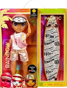 Кукла-мальчик Rainbow High пляжной серии "Pacific Coast" - Фин Росадо - Finn Rosado