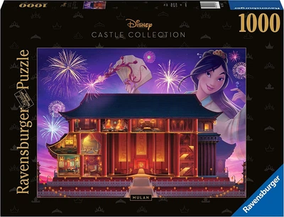 Пазл Ravensburger Disney Castles - Mulan Мулан 1000 шт. (‎‎‎‎17332)