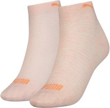 Набор мужских носков Puma Quarter Women 183006001002 39-42 р 2 пары Персиковый (8718824799964)