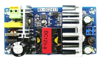 Імпульсний Блок живлення, AC-DC перетворювач 220-12V 8А 100W