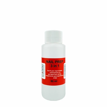 Средство для обезжиривания и дегидратации ногтей, Nail prep CANNI, 60 ml