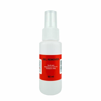 Жидкость для снятия гель-лака, Gel remover CANNI, 60 ml с распылителем