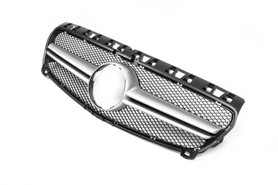 Передня решітка AMG Silver (2012-2015) для Mercedes A-сlass W176 роки cxk-bz01-1002a