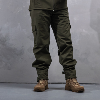 Тактические брюки Softshell Олива НГУ (Размер 56)