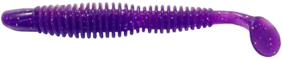 Силікон Reins Bubbling Shad 4" 567 Lilac Silver & Blue Flake (8 шт / уп.) (41373) 1552.03.92