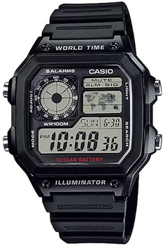 Мужские часы CASIO AE-1200WH-1AVEF