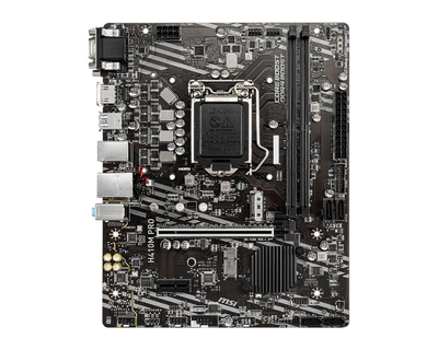 Материнская плата MSI H410M PRO LGA 1200 (MSI-H410M-PRO) Б/У