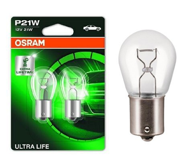 Купить лампа накаливания OSRAM P21W Original 12V 21W, 2шт., 7506
