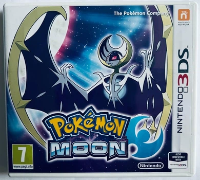 Pokemon Moon, Б/У, английская версия - картридж для Nintendo 3DS