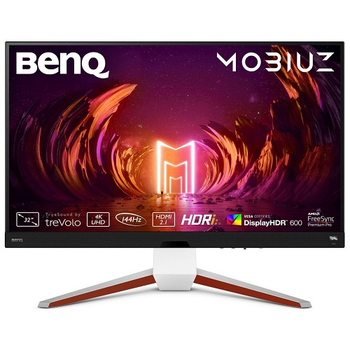 Монитор TFT 32" BenQ EX3210U 4K UHD IPS 144Hz 1мс HDMI DP USB-hub HAS 3840x2160 48Вт колонки белый