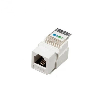 Модуль Kingda Keystone KD-KJ2075UC3 RJ12/Slim UTP/Cat 3 безінструментальний Білий