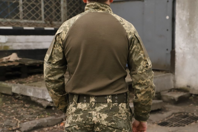 Тактична сорочка. Чоловіча бойова сорочка, убакс (UBACS) з довгим рукавом розмір 56 (BEZ-2210)