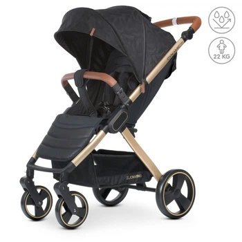 Детская прогулочная коляска El Camino Dynamic Pro ME 1053G Special Black Черный (ME 1053G)