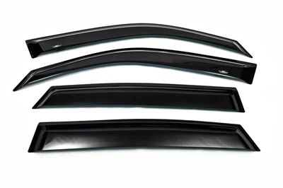 Ветровики на окна (4 шт, HIC) для Mercedes ML W163 1997-2005 гг