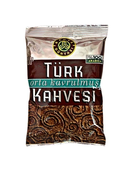Кава Turk orta kavrulmuş Kahvesi 100г Kahve Dünyası