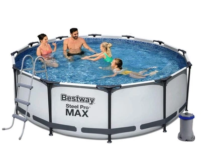 Бассейн каркасный Bestway 56418 Steel Pro Max 366х100см + фильтр-насос