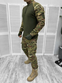 Тактический теплый военный костюм Naval ( Убакс + Штаны ), Камуфляж: Мультикам, Размер: XXL