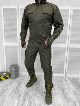 Тактический военный костюм Nation ( Китель + Штаны ), Камуфляж: Олива, Размер: XXL