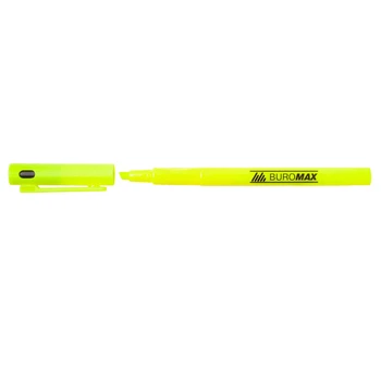 Текст-маркер Buromax Slim 1-4 мм желтый (BM.8907-08)