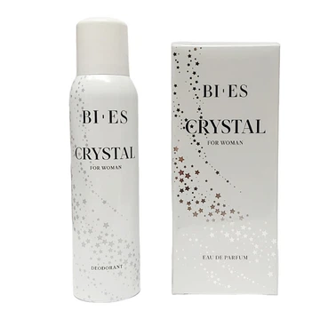 Набір для жінок Bi-Es Crystal (Парфумована вода 100 мл Дезодорант 150 мл) Біес кристал