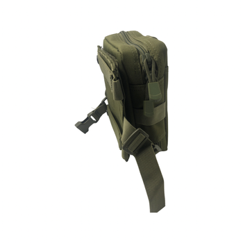 Военная тактическая медицинская сумка с функцией быстрого съема Neris TA-A2 Темно-зеленая